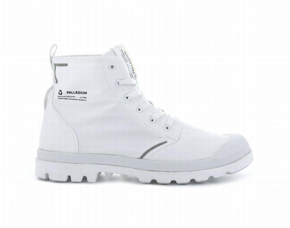 Botas Palladium Pampa Lite+ Recycle Wp+ Waterproof Hombre - Blancas ||QVXS-94307||